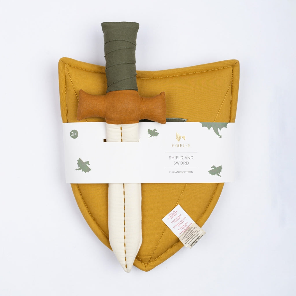 Fabelab Shield & Sword Dress-Up & Roleplay OLIVE