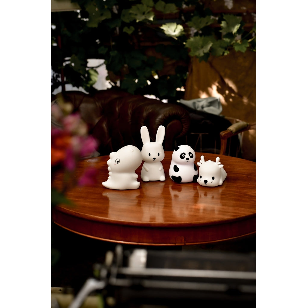 Mikk-Line Silikone Dyredetaljer Nattelampe Tableware Panda