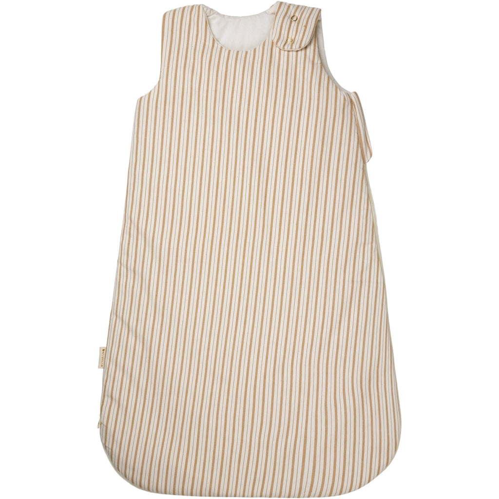 Fabelab Sleeping bag - Caramel Stripes 18-24M Sleeping Bags Natural