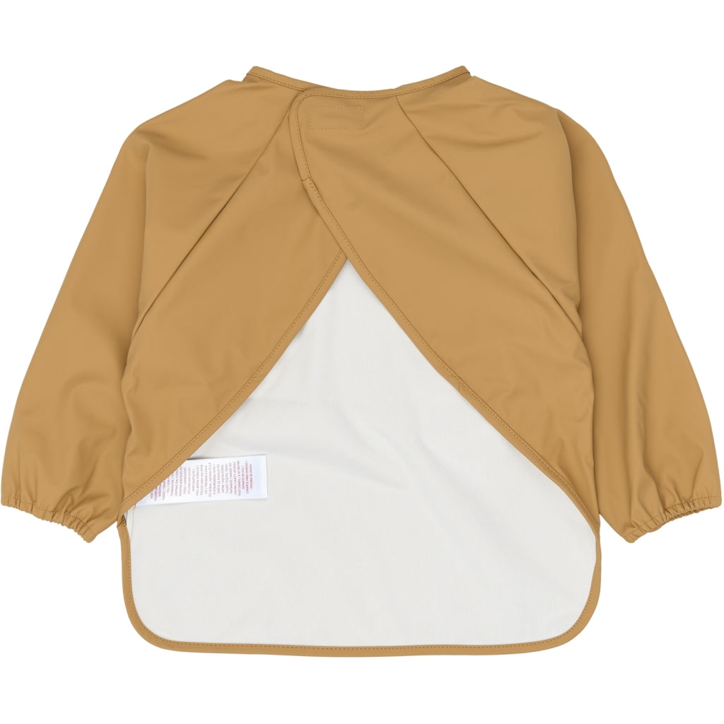 Fabelab Sleeve Bib 2-pack - Bear Solid Hagesmække og savlesmække Wood Thrush