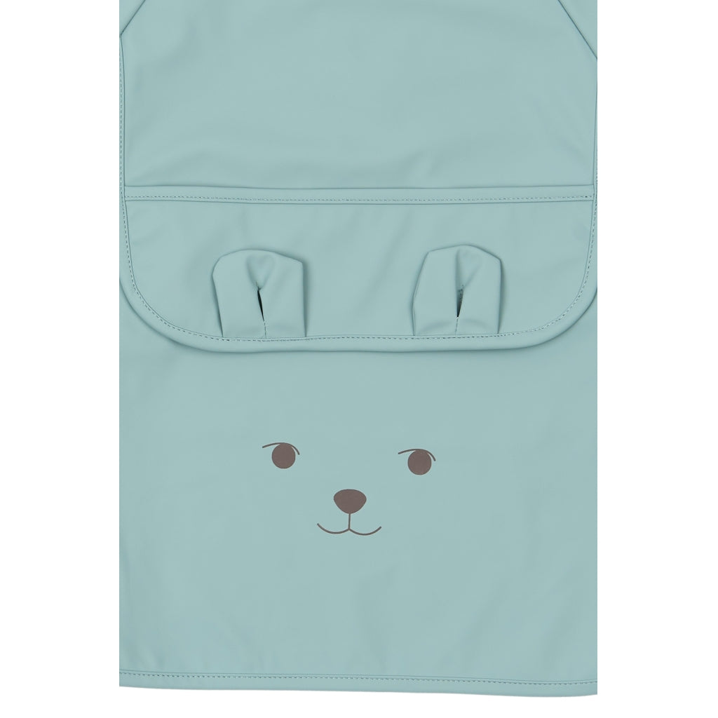 Fabelab Sleeve Bib 2-pack - Bear Solid Hagesmække og savlesmække Wood Thrush