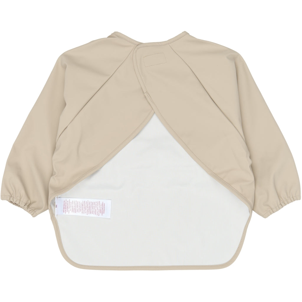 Fabelab Sleeve Bib 2-pack - Bunny Solid Hagesmække og savlesmække Ash Rose
