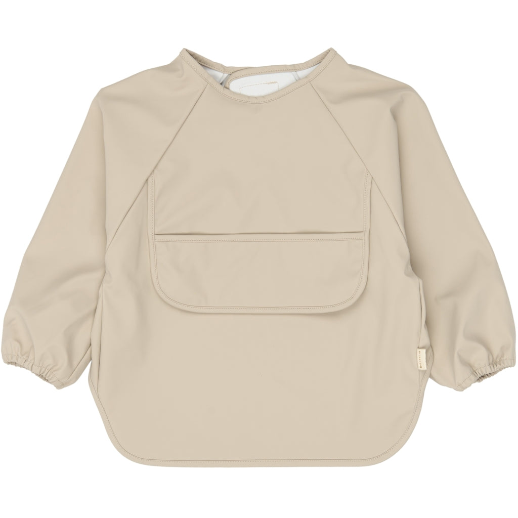 Fabelab Sleeve Bib 2-pack - Little Flyers AOP Ash Rose Hagesmække og savlesmække Oxford Tan
