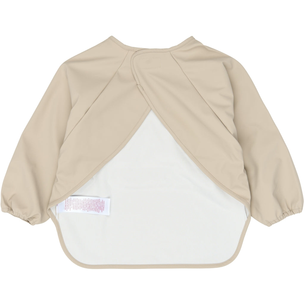Fabelab Sleeve Bib 2-pack - Little Flyers AOP Ash Rose Hagesmække og savlesmække Oxford Tan