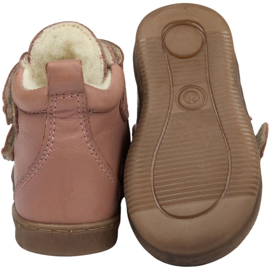 POM POM Sneaker™ Wool Booty Sneakers Dark Rose