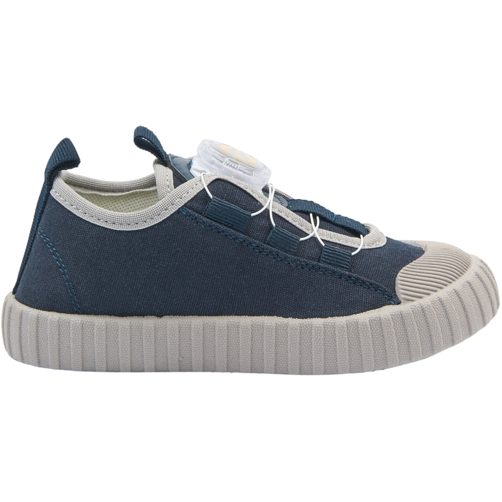Mikk-Line Sneakers (Canvas) Sko Blue Nights