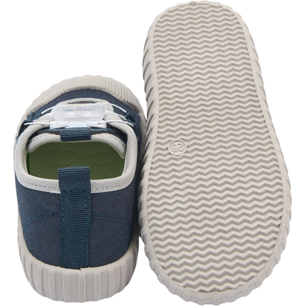 Mikk-Line Sneakers (Canvas) Sko Blue Nights