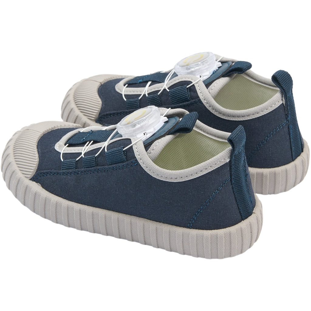 Mikk-Line Sneakers (Canvas) Sko Blue Nights