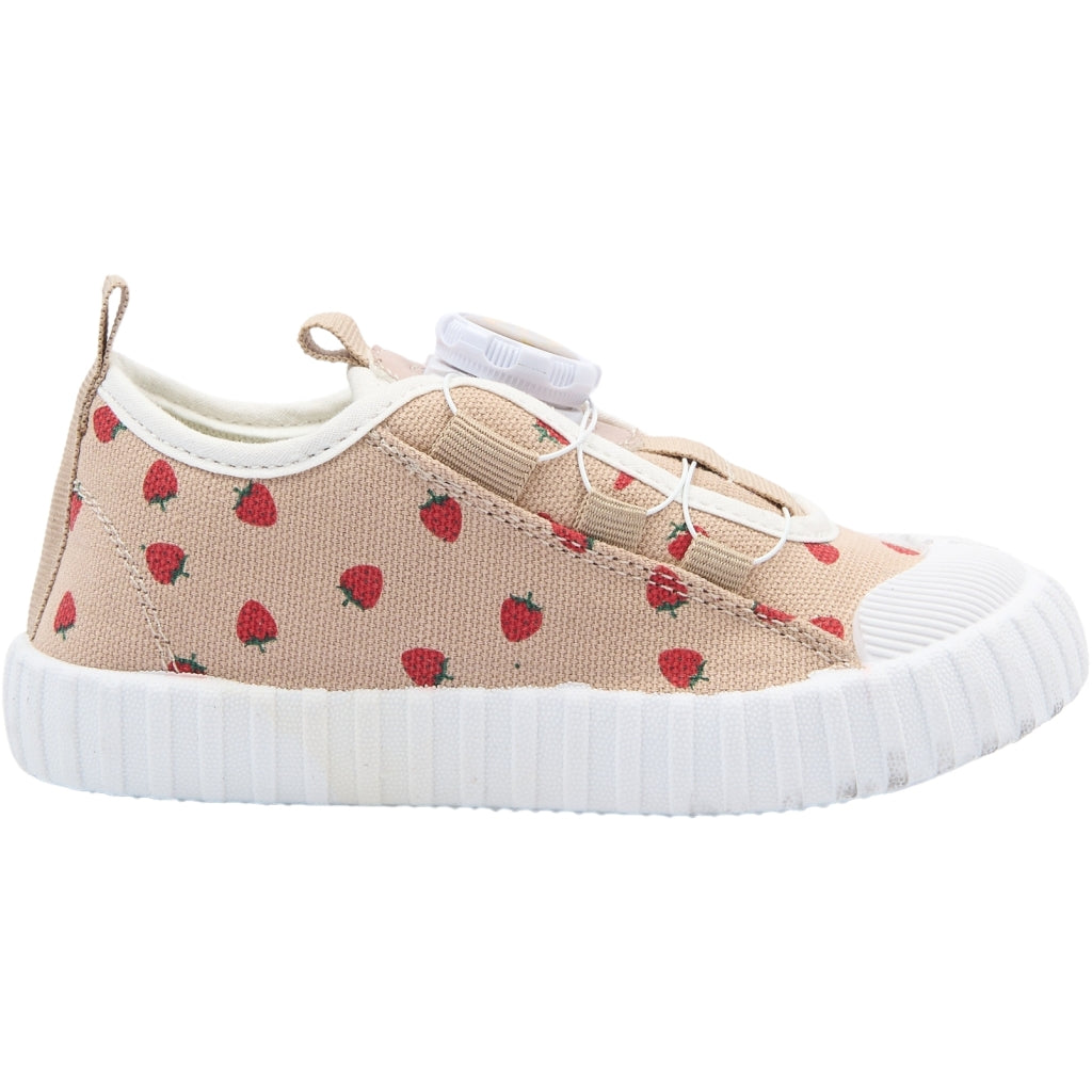 Mikk-Line Sneakers (Canvas) Sko Strawberry AOP