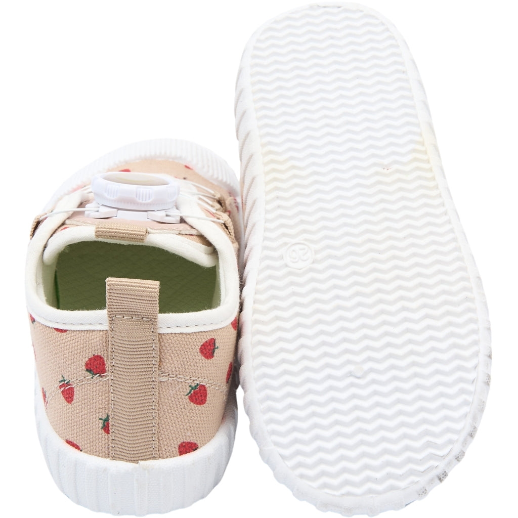 Mikk-Line Sneakers (Canvas) Sko Strawberry AOP