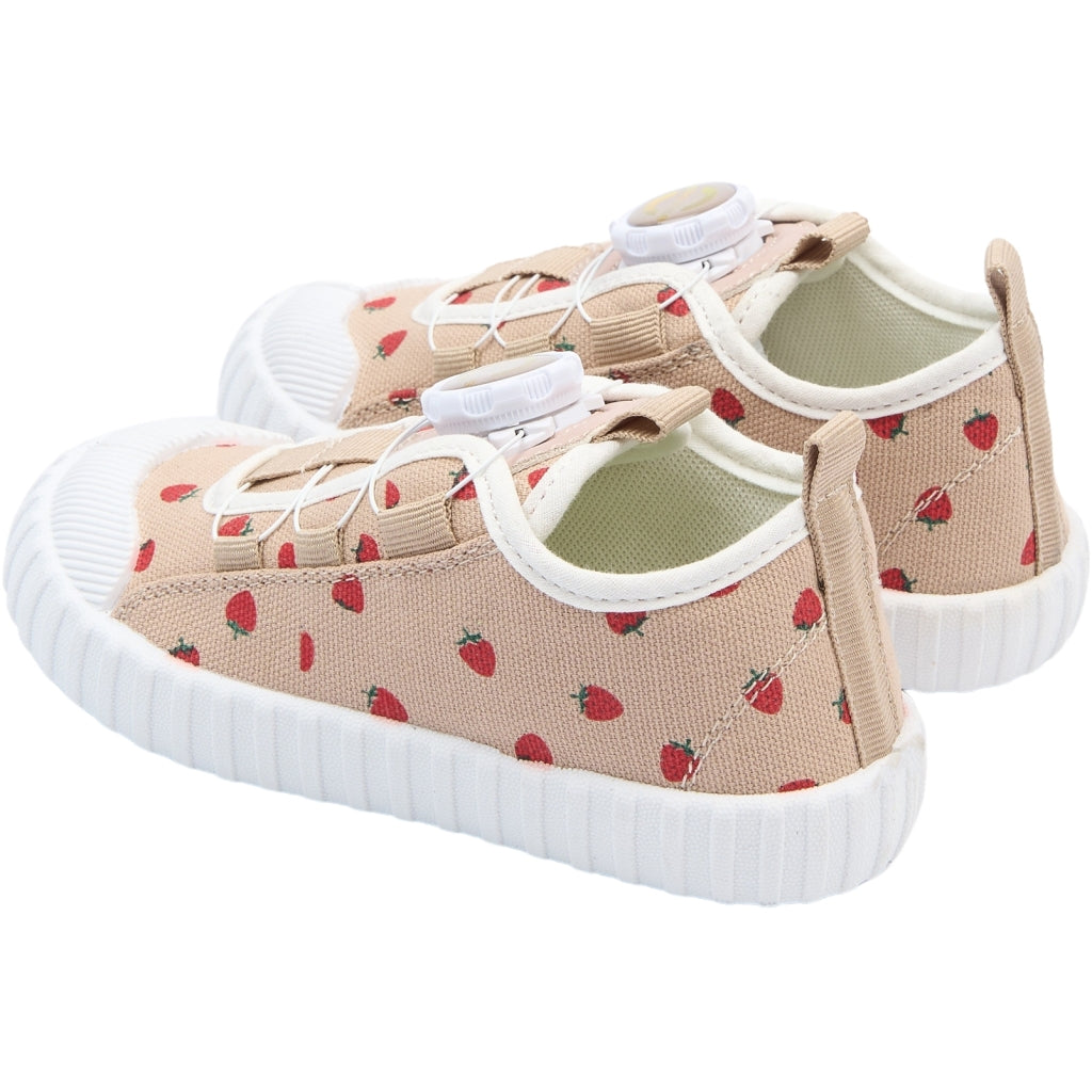 Mikk-Line Sneakers (Canvas) Sko Strawberry AOP