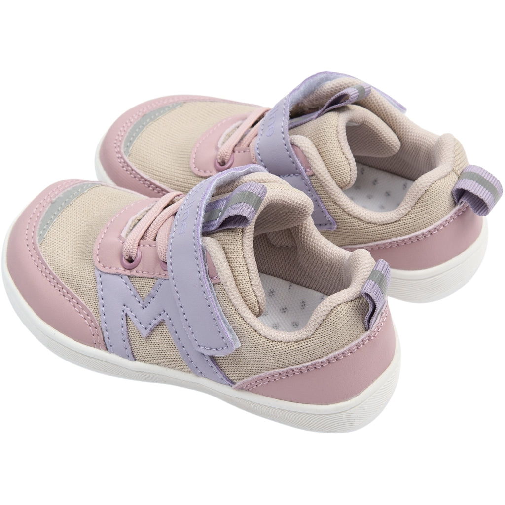 Mikk-Line Sneakers m/ Drejelukning Barefoot Mauve Shadows