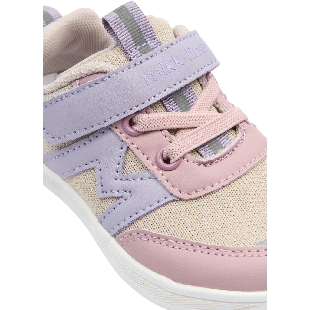 Mikk-Line Sneakers m/ Drejelukning Barefoot Mauve Shadows