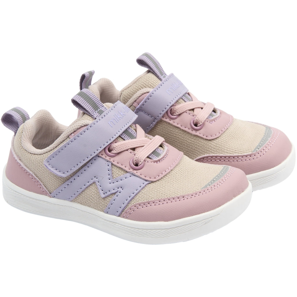 Mikk-Line Sneakers m/ Drejelukning Barefoot Mauve Shadows