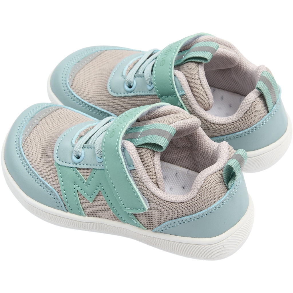 Mikk-Line Sneakers m/ Drejelukning Barefoot Stone Blue