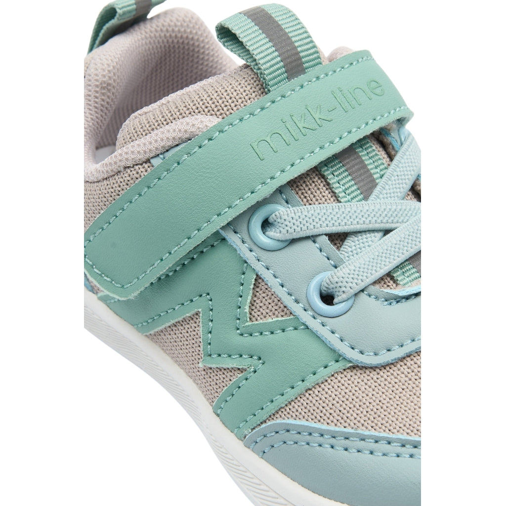 Mikk-Line Sneakers m/ Drejelukning Barefoot Stone Blue