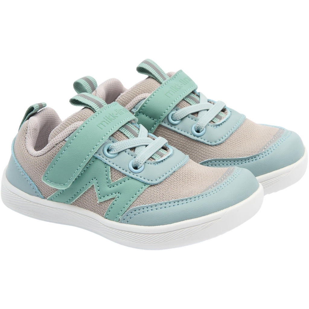 Mikk-Line Sneakers m/ Drejelukning Barefoot Stone Blue