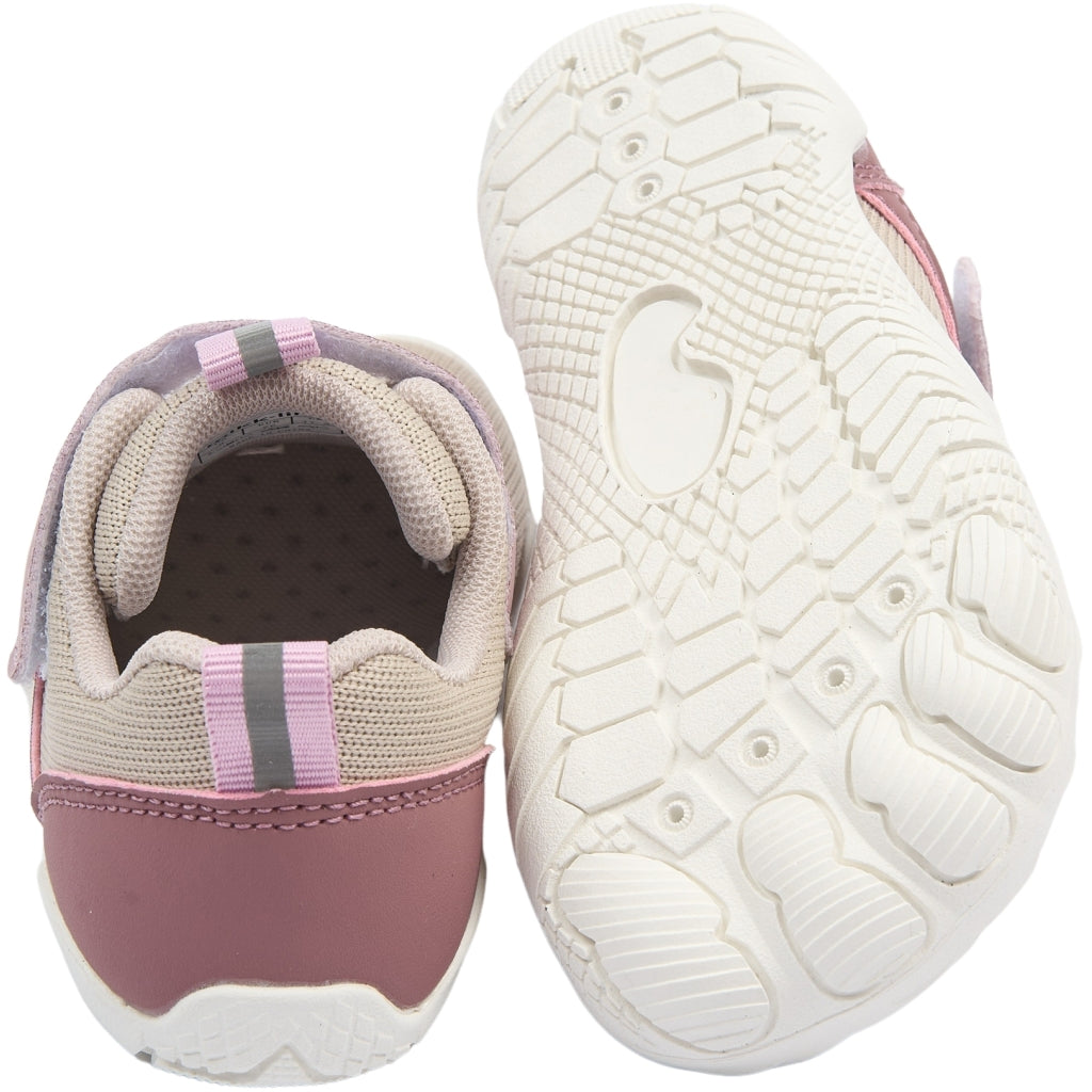 Mikk-Line Sneakers m/ Drejelukning Barefoot Mauve Shadows