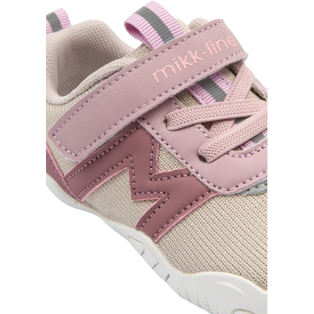 Mikk-Line Sneakers m/ Drejelukning Barefoot Mauve Shadows