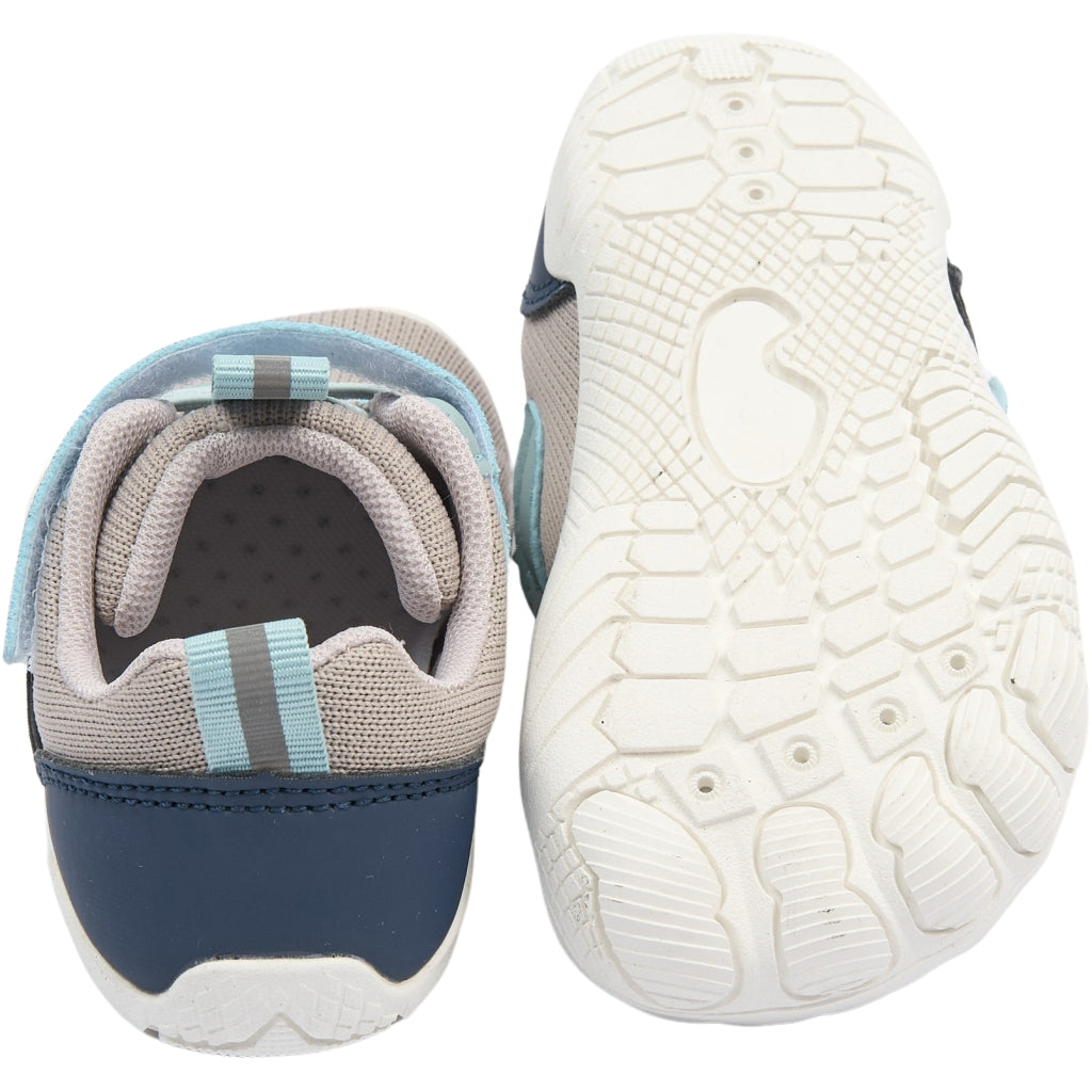 Mikk-Line Sneakers m/ Drejelukning Barefoot Stone Blue