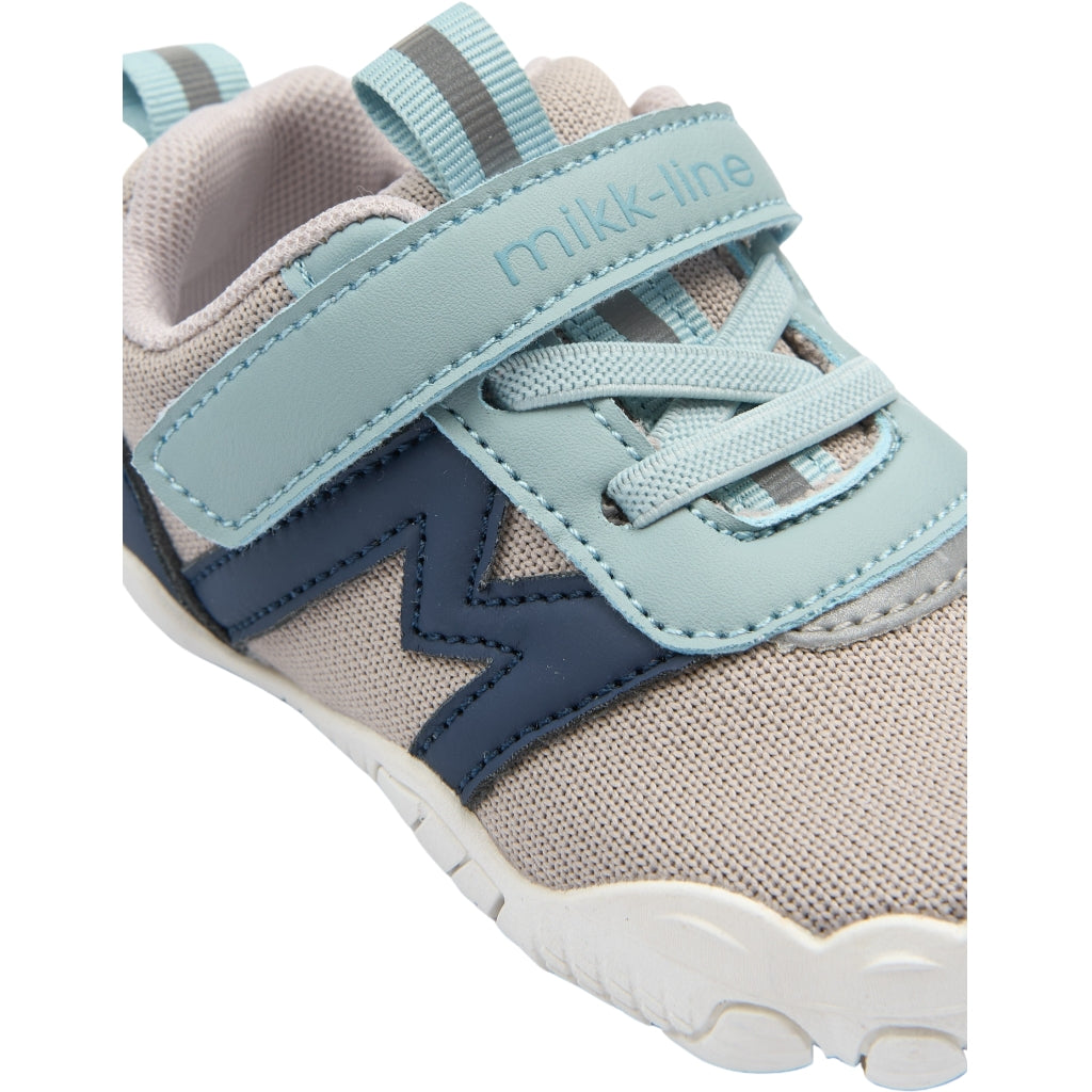 Mikk-Line Sneakers m/ Drejelukning Barefoot Stone Blue