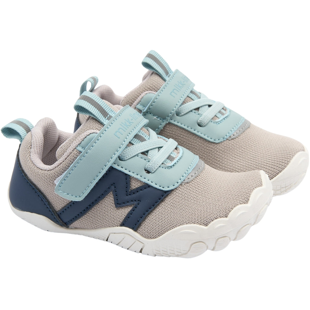 Mikk-Line Sneakers m/ Drejelukning Barefoot Stone Blue
