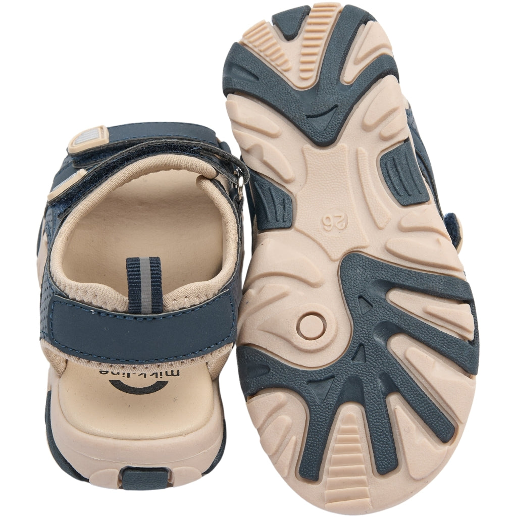 Mikk-Line Sneakers m/ Drejelukning Sko Blue Nights