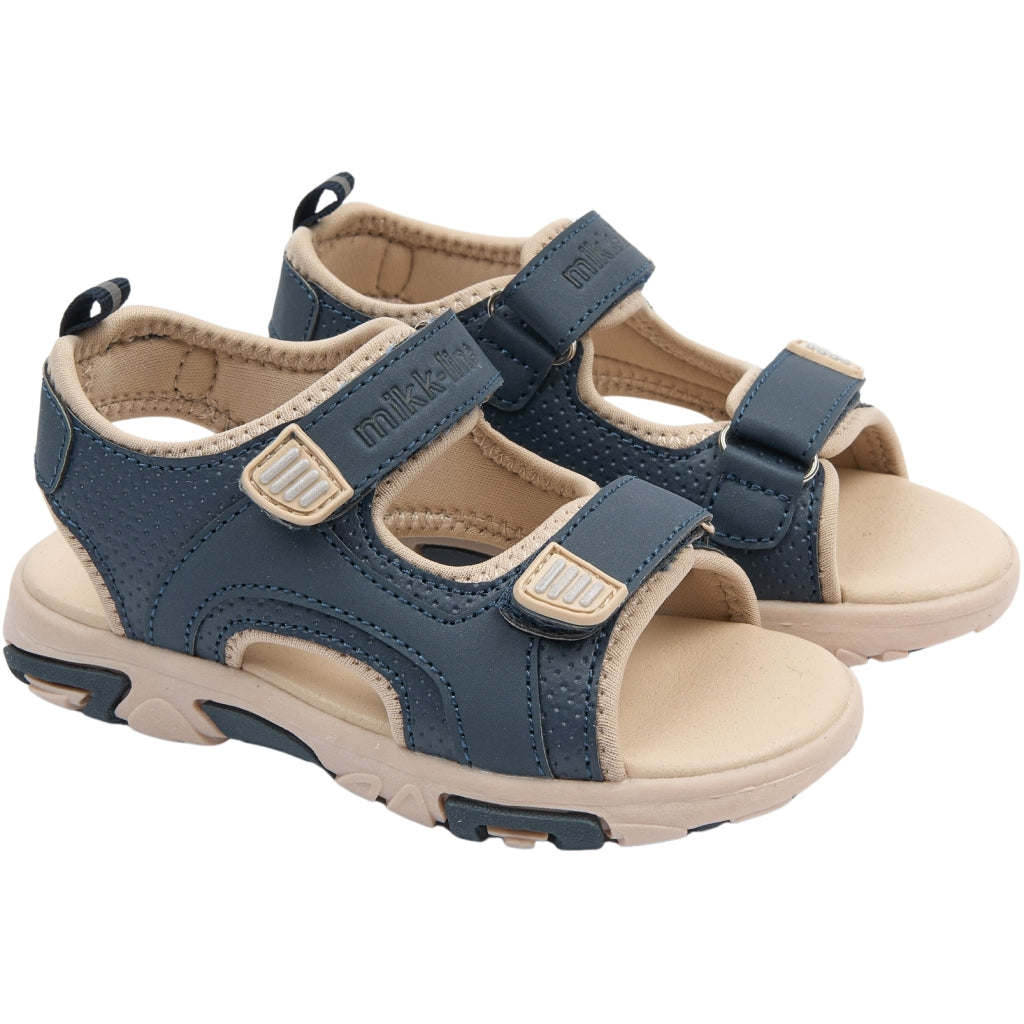 Mikk-Line Sneakers m/ Drejelukning Sko Blue Nights