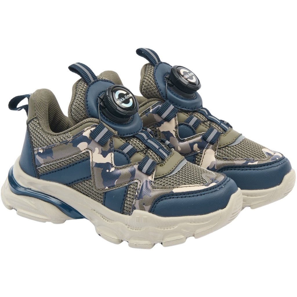 Mikk-Line Sneakers m/ Drejelukning Sko Dusty Olive