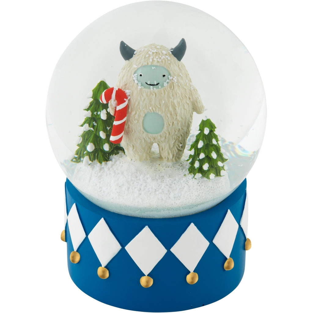 Fabelab Snow Globe Yeti Decoration Regal Blue