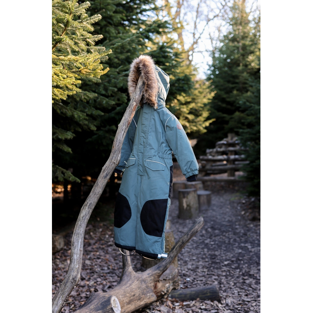 Mikk-Line Snow Suit Reinforcement Flyverdragter Balsam Green
