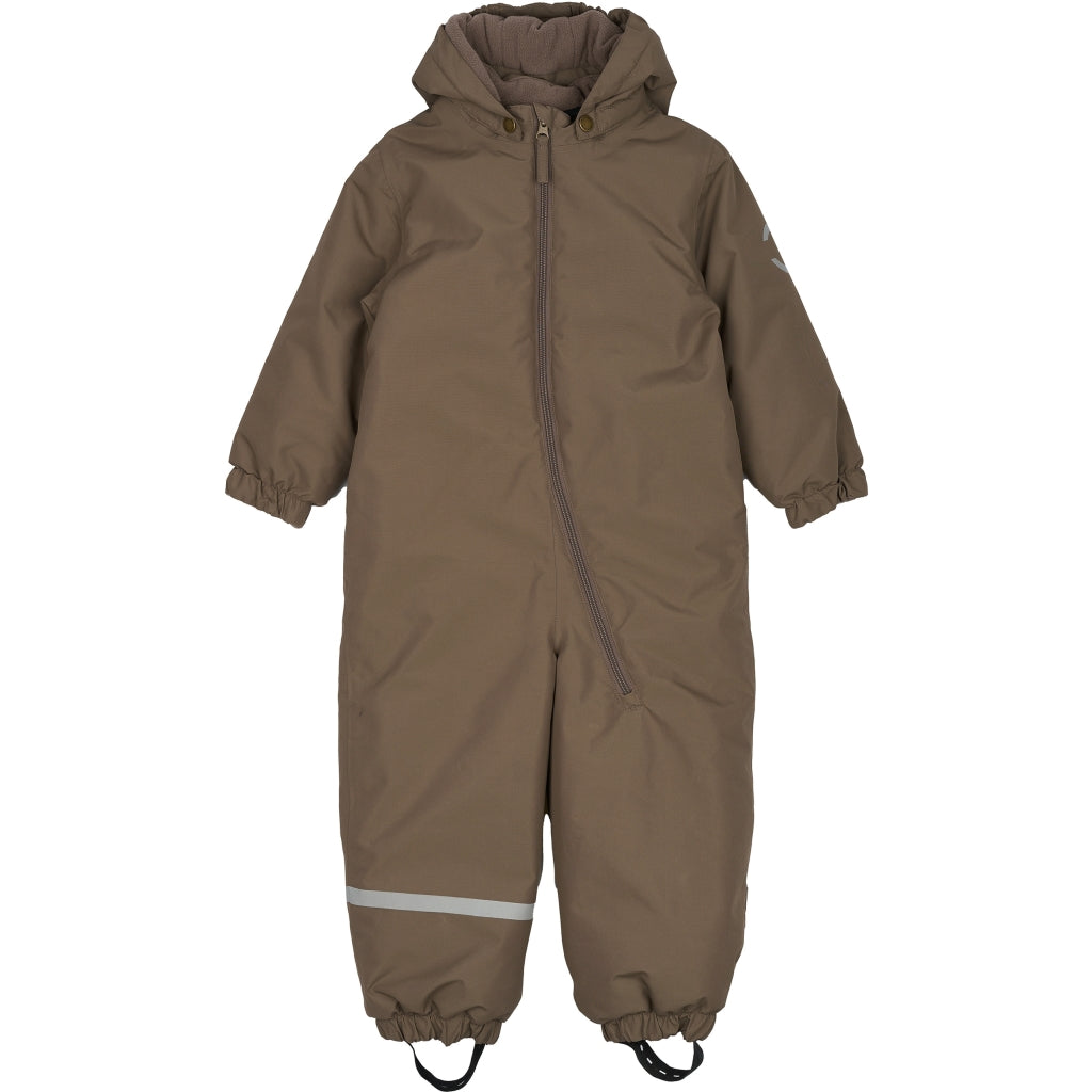 Mikk-Line Snow Suit Solid Flyverdragter Chocolate Chip