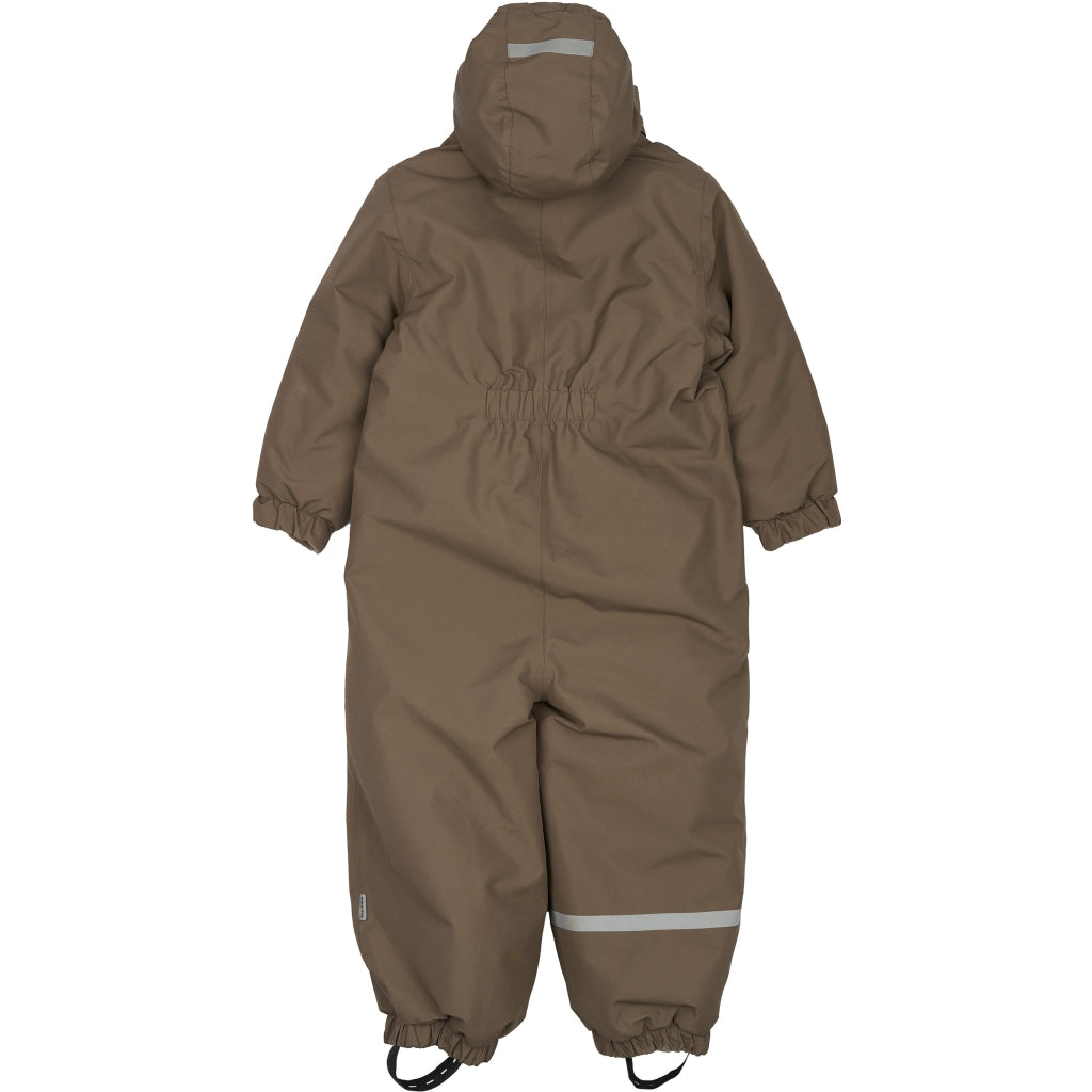 Mikk-Line Snow Suit Solid Flyverdragter Chocolate Chip
