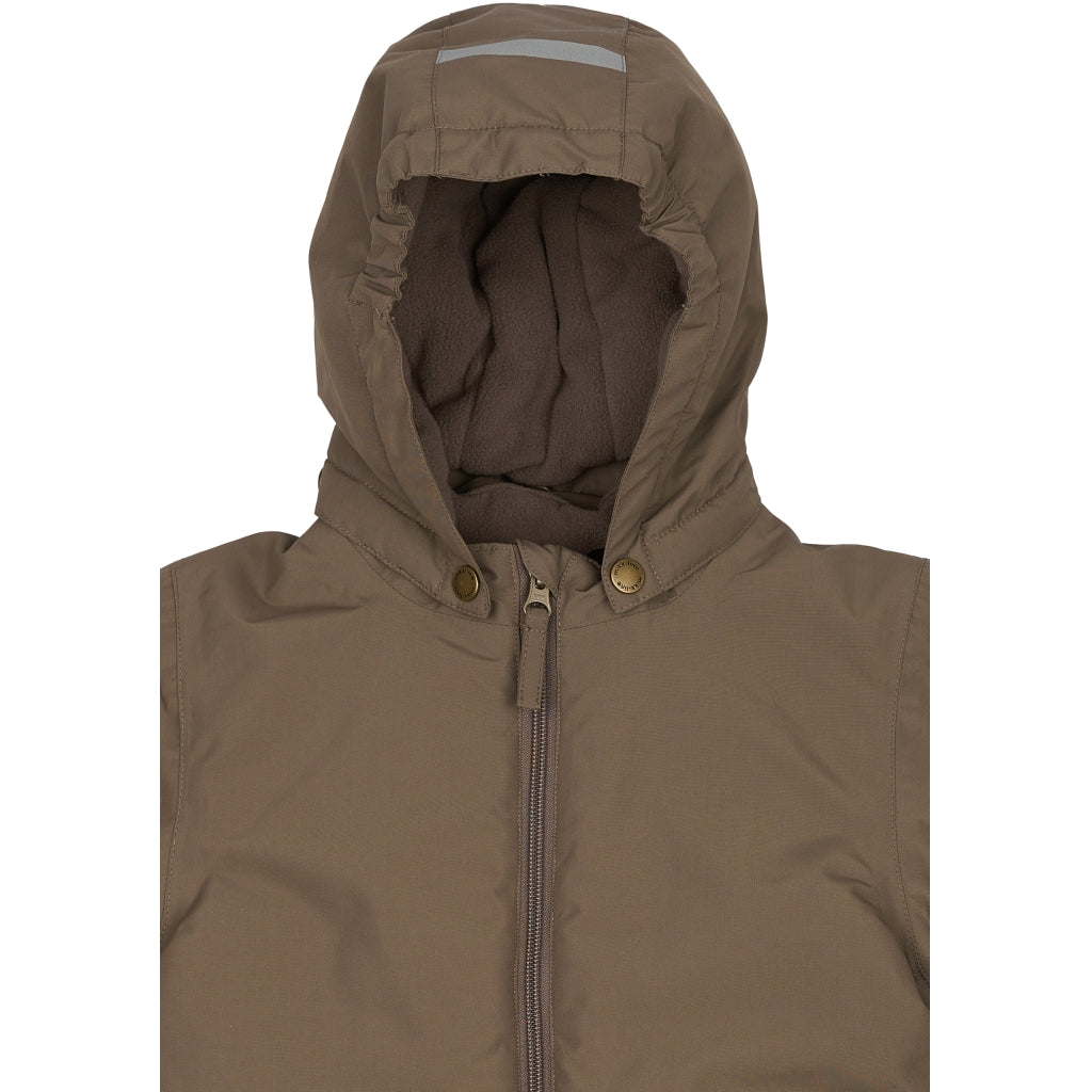 Mikk-Line Snow Suit Solid Flyverdragter Chocolate Chip