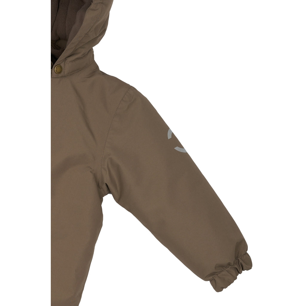 Mikk-Line Snow Suit Solid Flyverdragter Chocolate Chip