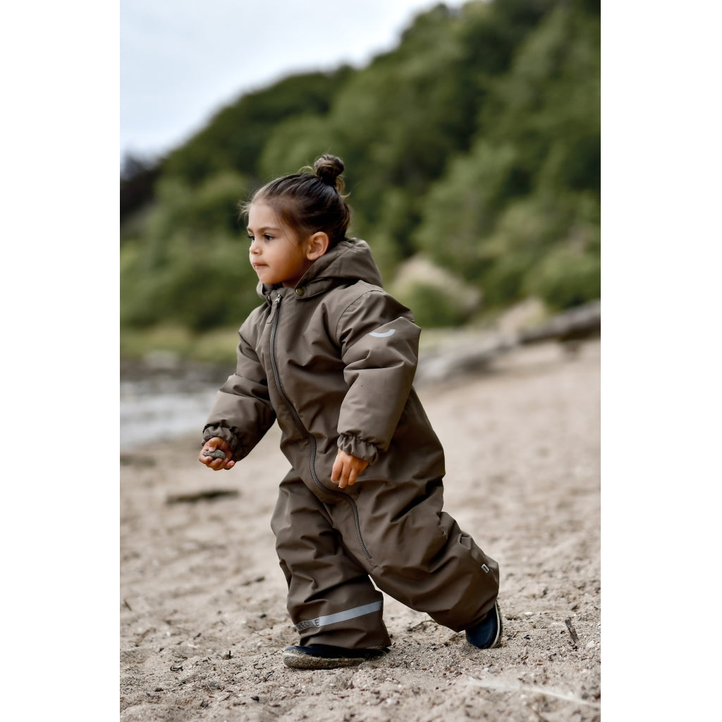 Mikk-Line Snow Suit Solid Flyverdragter Chocolate Chip