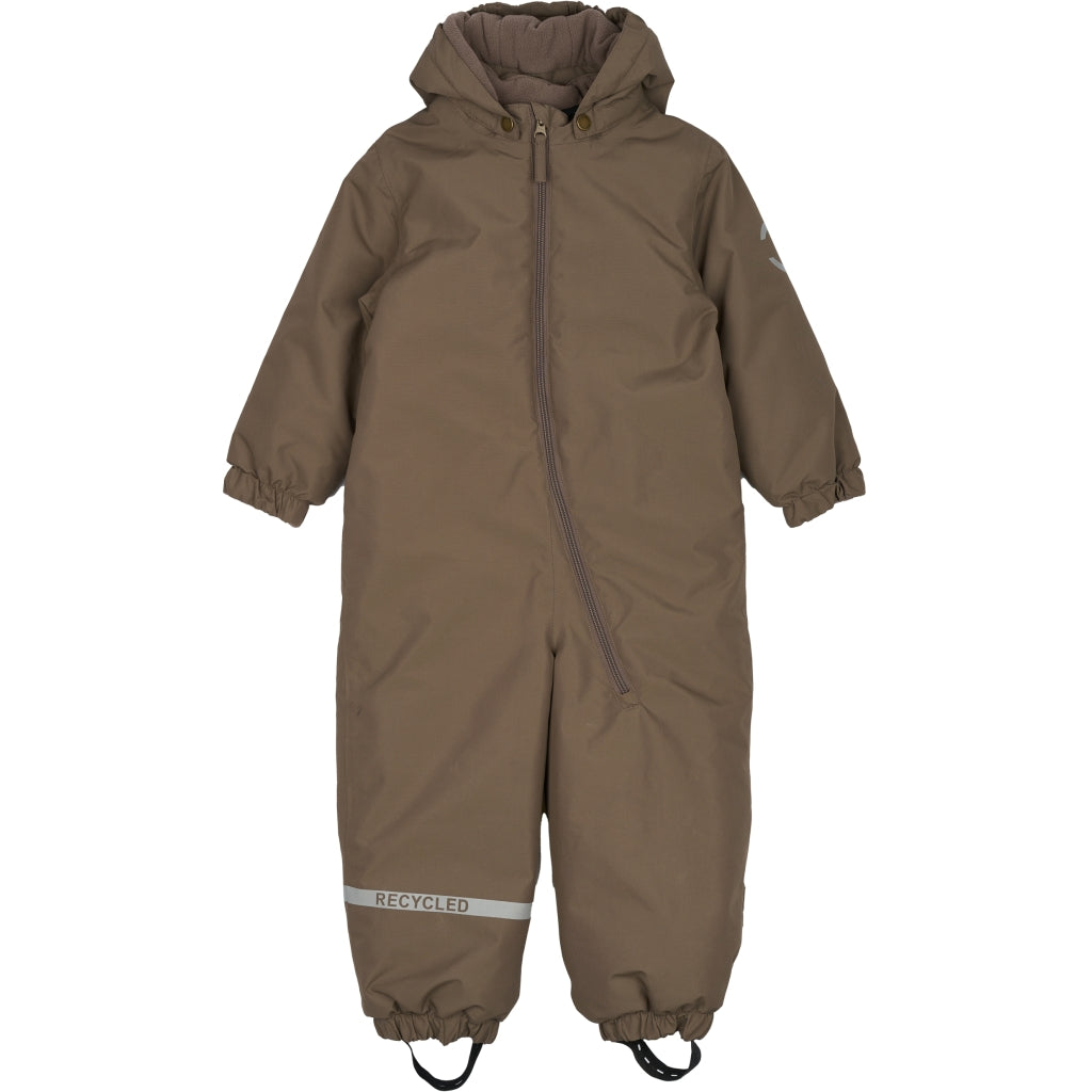 Mikk-Line Snow Suit Solid Flyverdragter Chocolate Chip