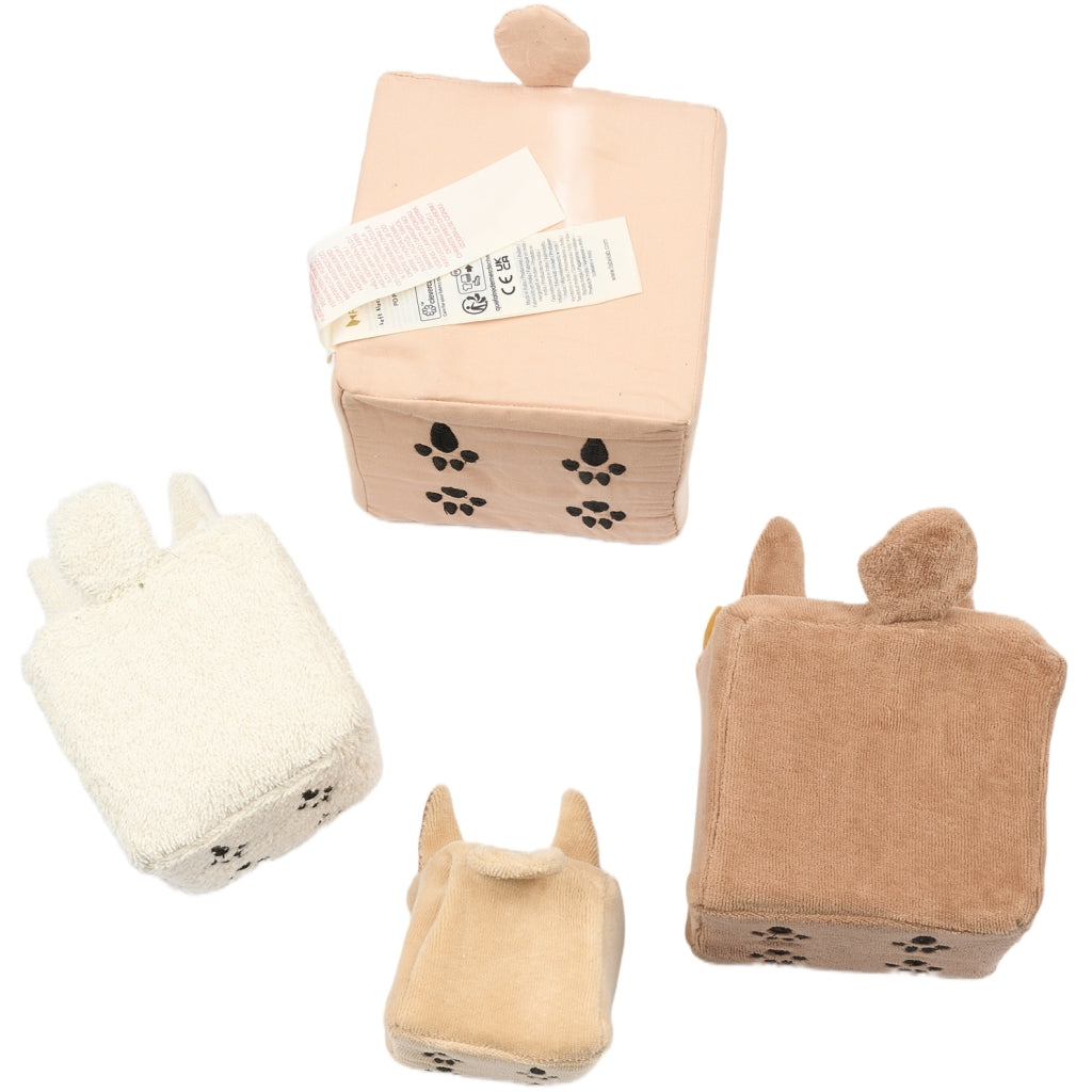 Fabelab Soft Blocks - Bunnies Baby Toys Multi Colours