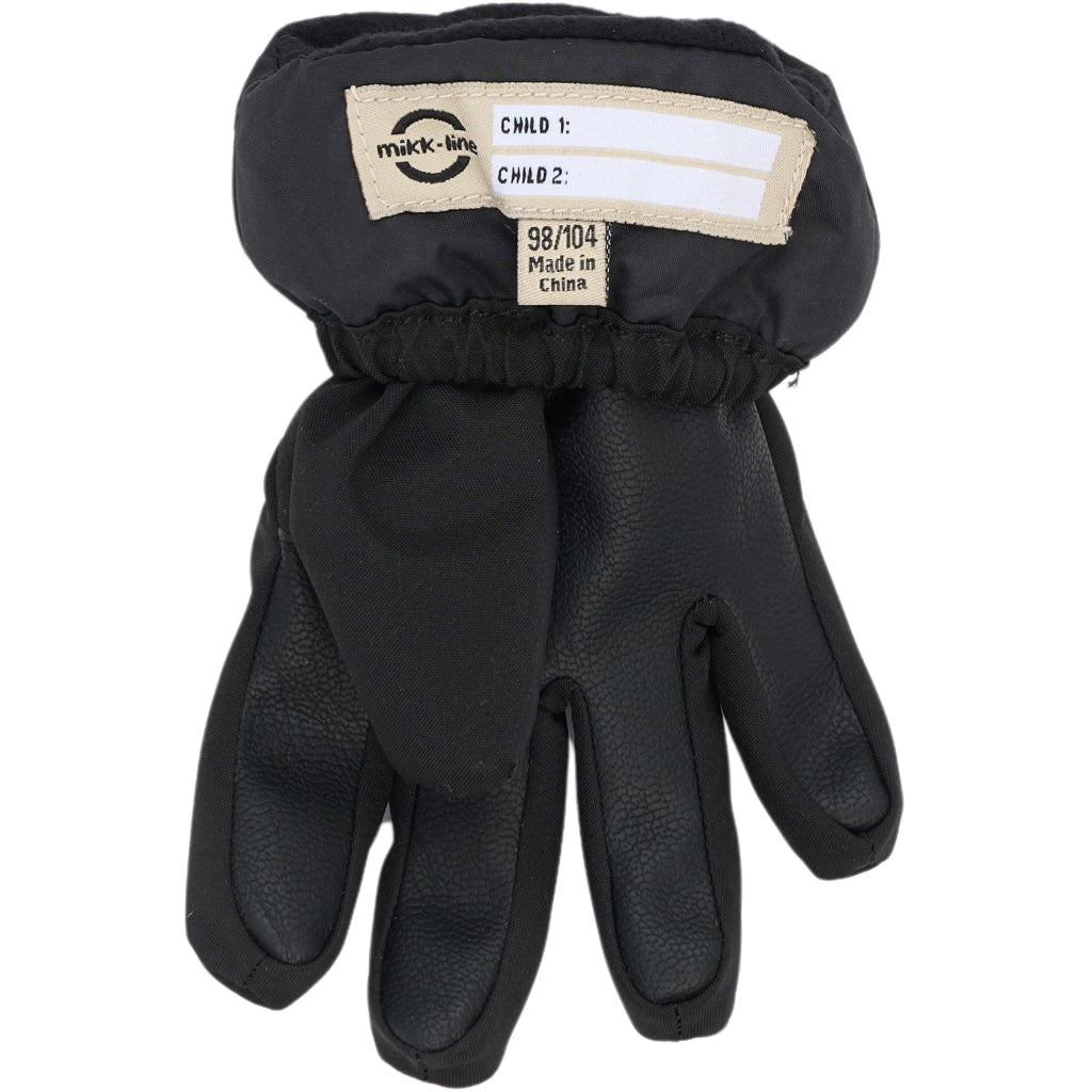 Mikk-Line Softshell Handsker Accessories Black