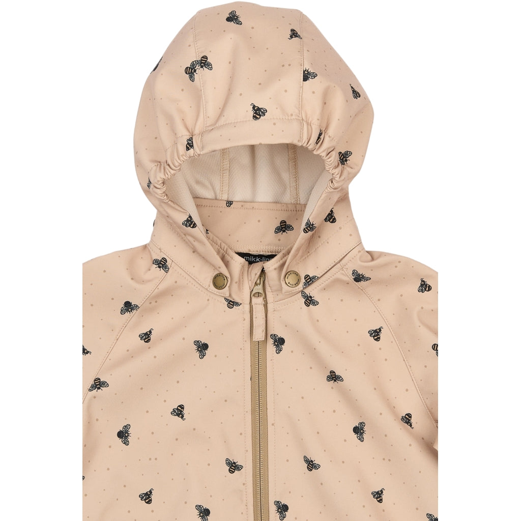 Mikk-Line Softshell Heldragt (Mønstret) Softshell tøj Bumble Bee