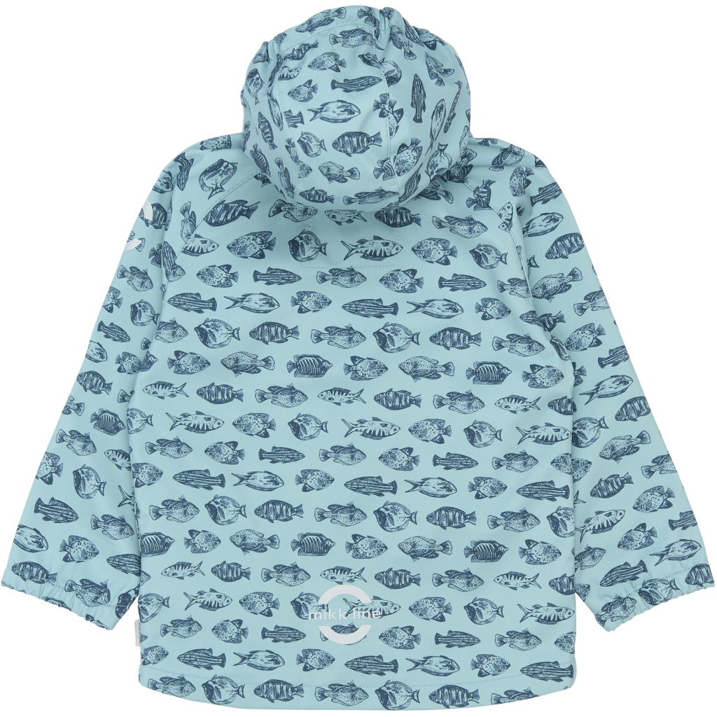 Mikk-Line Softshell Heldragt (Mønstret) Softshell tøj Fish AOP