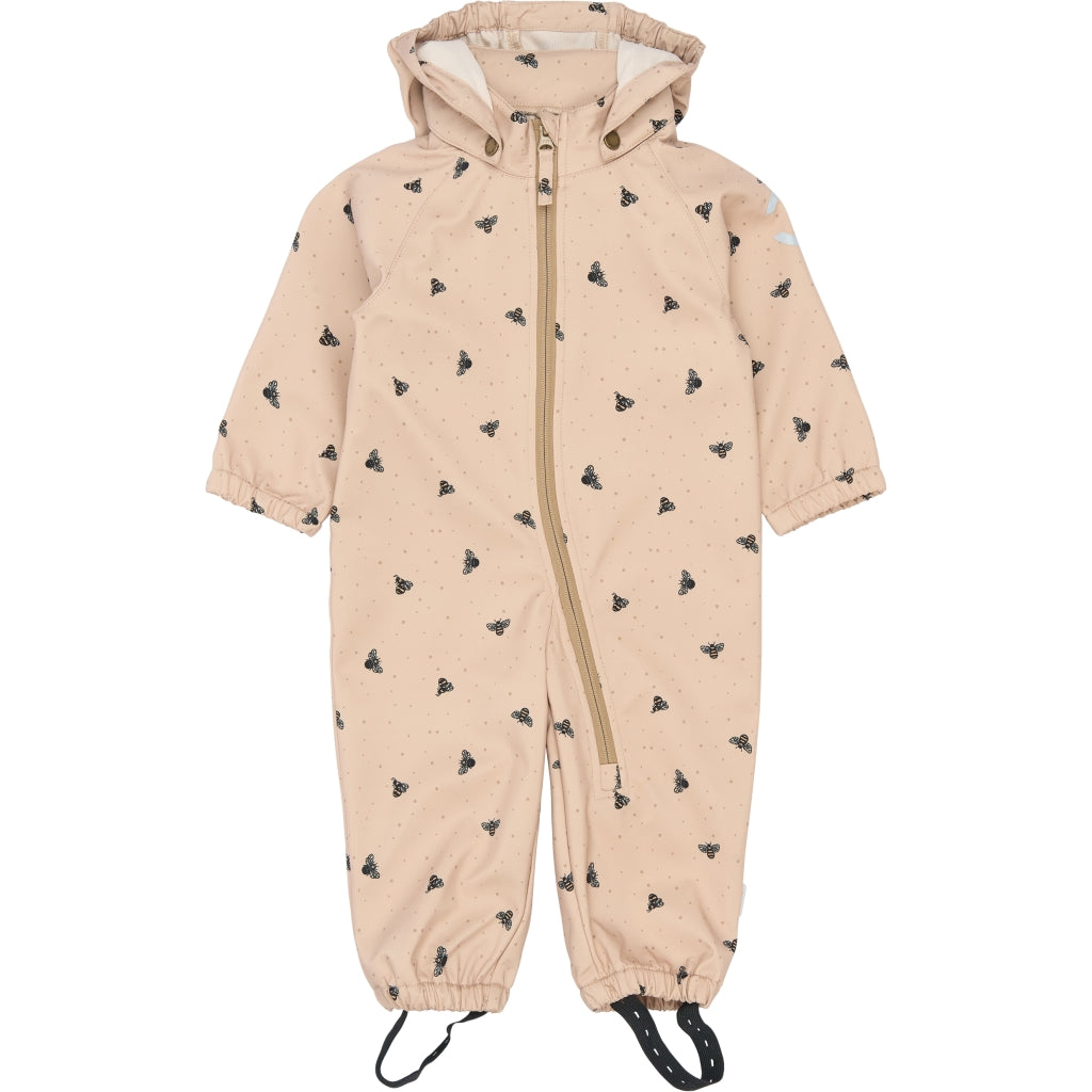 Mikk-Line Softshell Heldragt (Mønstret) Softshell tøj Bumble Bee