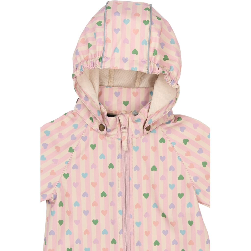 Mikk-Line Softshell Heldragt (Mønstret) Softshell tøj Heart AOP