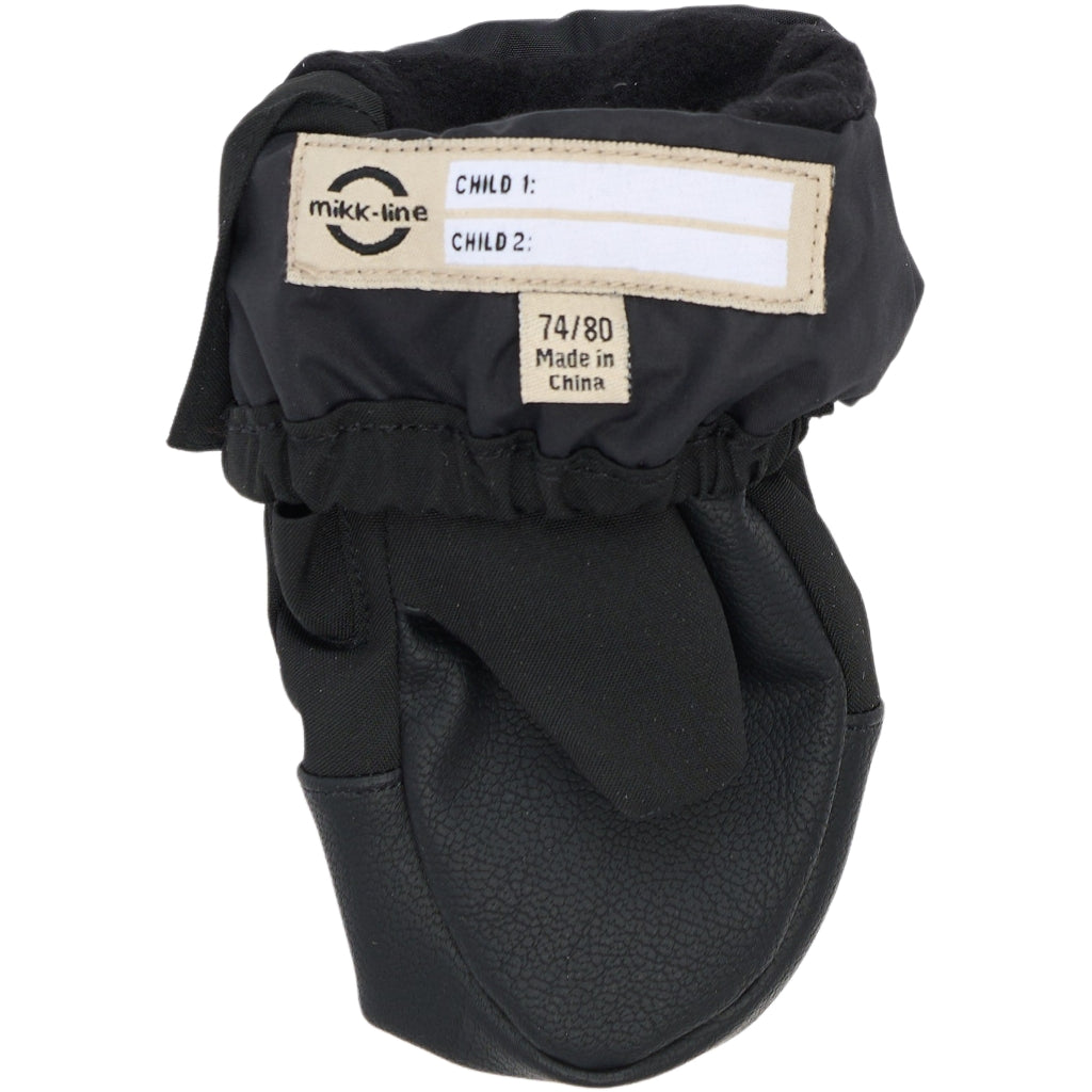 Mikk-Line Softshell Vanter Accessories Black