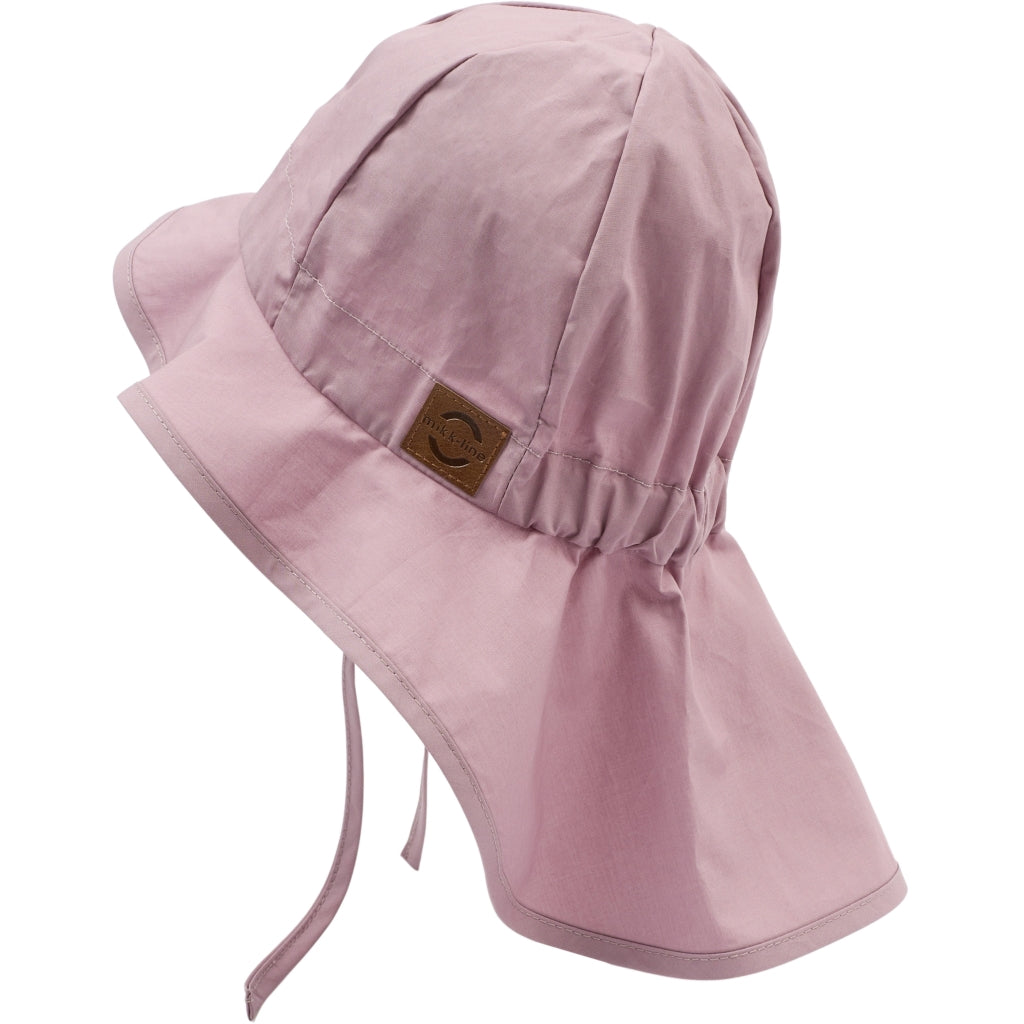 Mikk-Line Solhat Lang (Ensfarvet) Huer Dusky Orchid