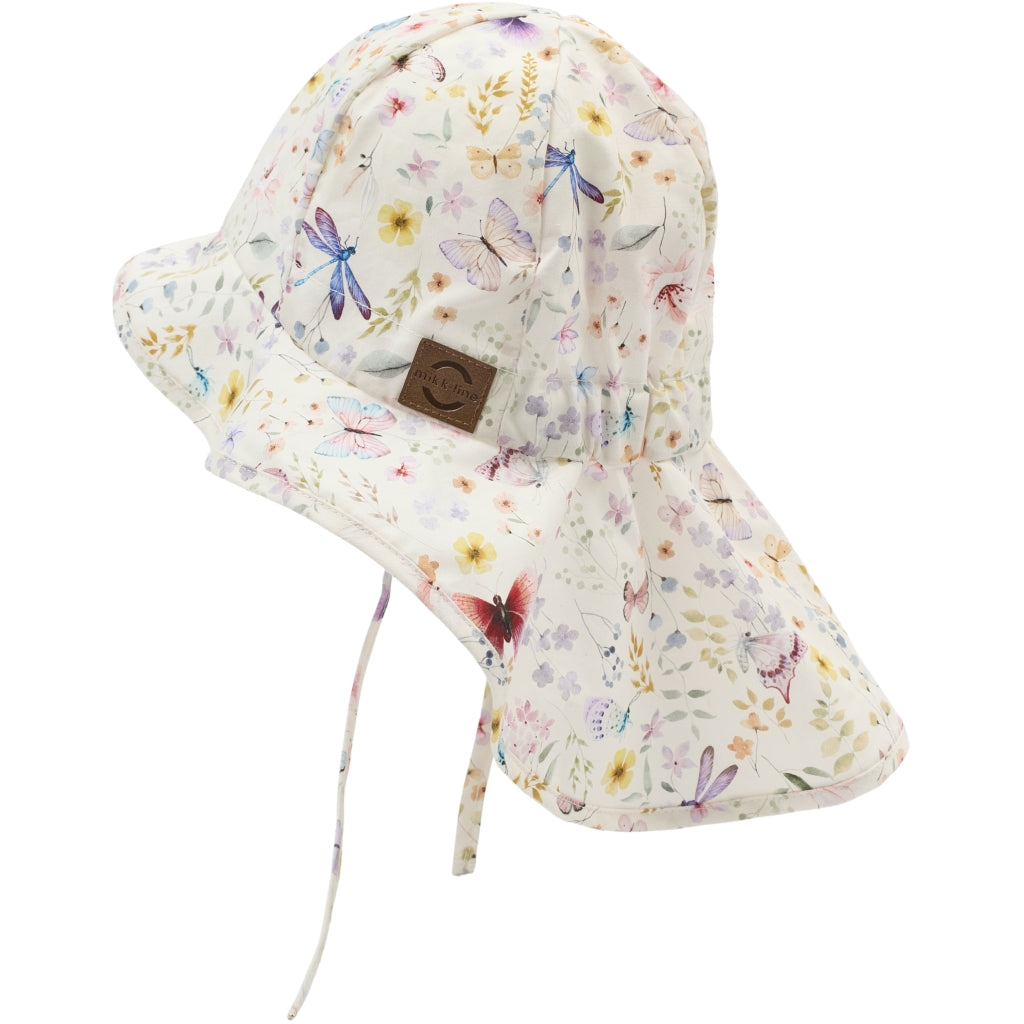 Mikk-Line Solhat Lang (Mønstret) Huer Butterfly AOP