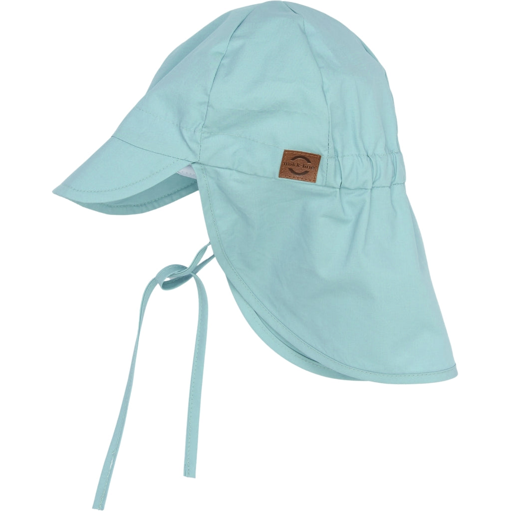 Mikk-Line Solkasket Lang (Ensfarvet) Huer Stone Blue