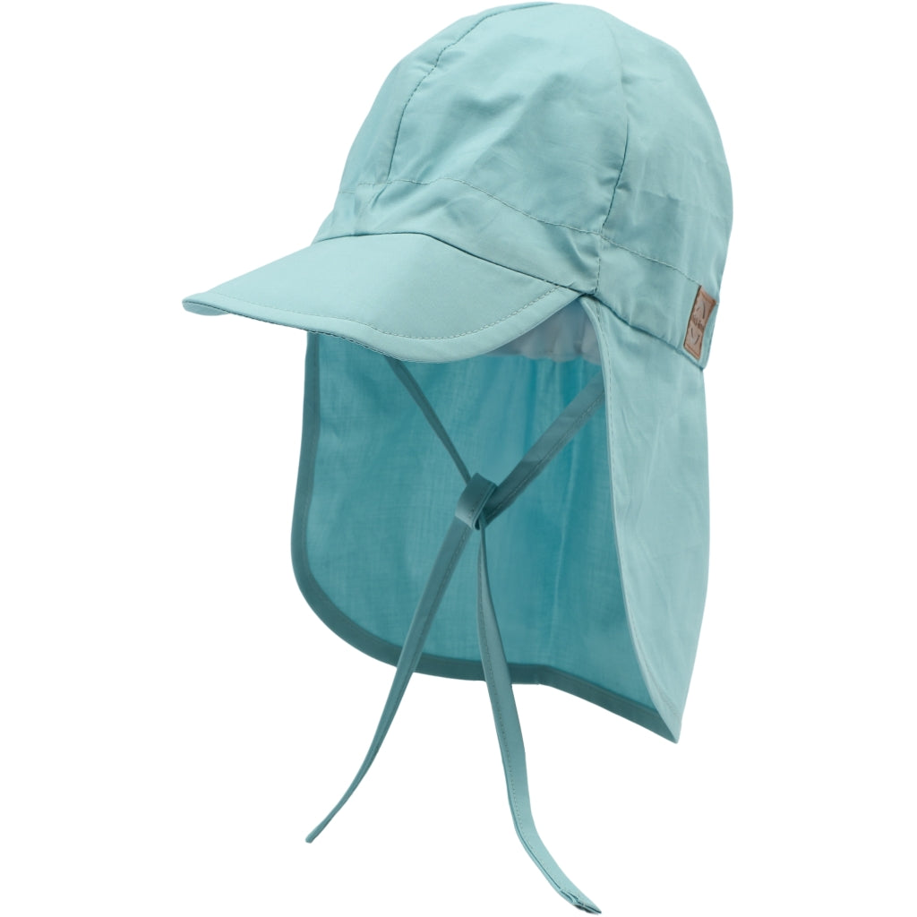 Mikk-Line Solkasket Lang (Ensfarvet) Huer Stone Blue
