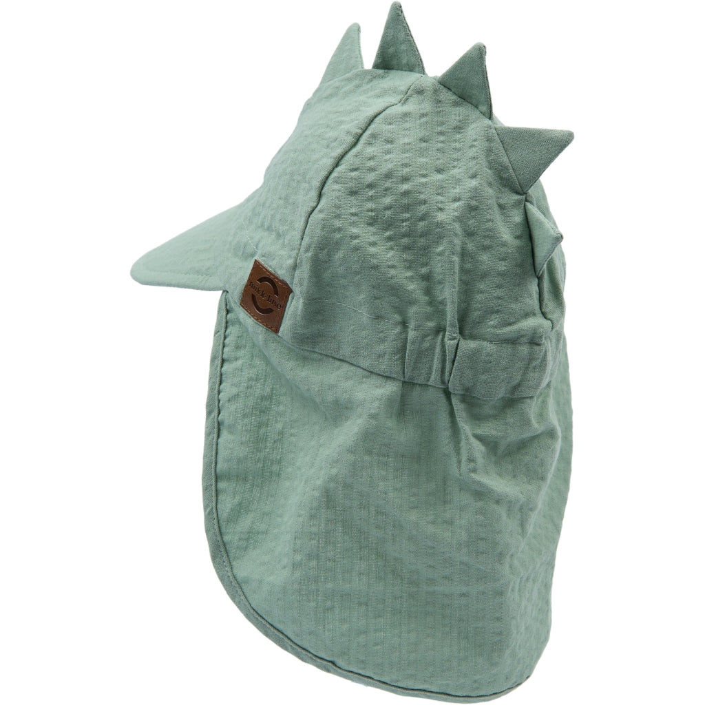 Mikk-Line Solkasket Lang m/ 3D Huer Green Milieu