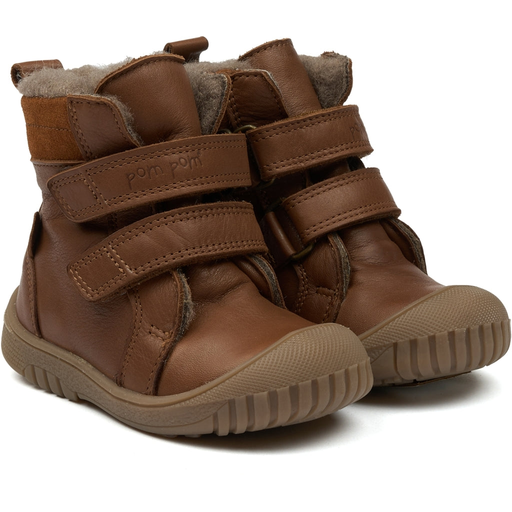 POM POM Sporty™ Velcro Boot TEX Støvler og gummistøvler Dark Camel